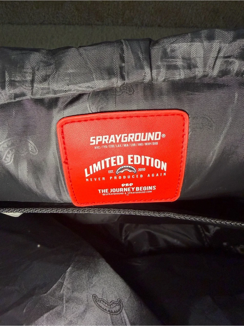 Limited Edition Sprayground Chaotic Universe Monte Carlo Bag-Multicolor Backpack